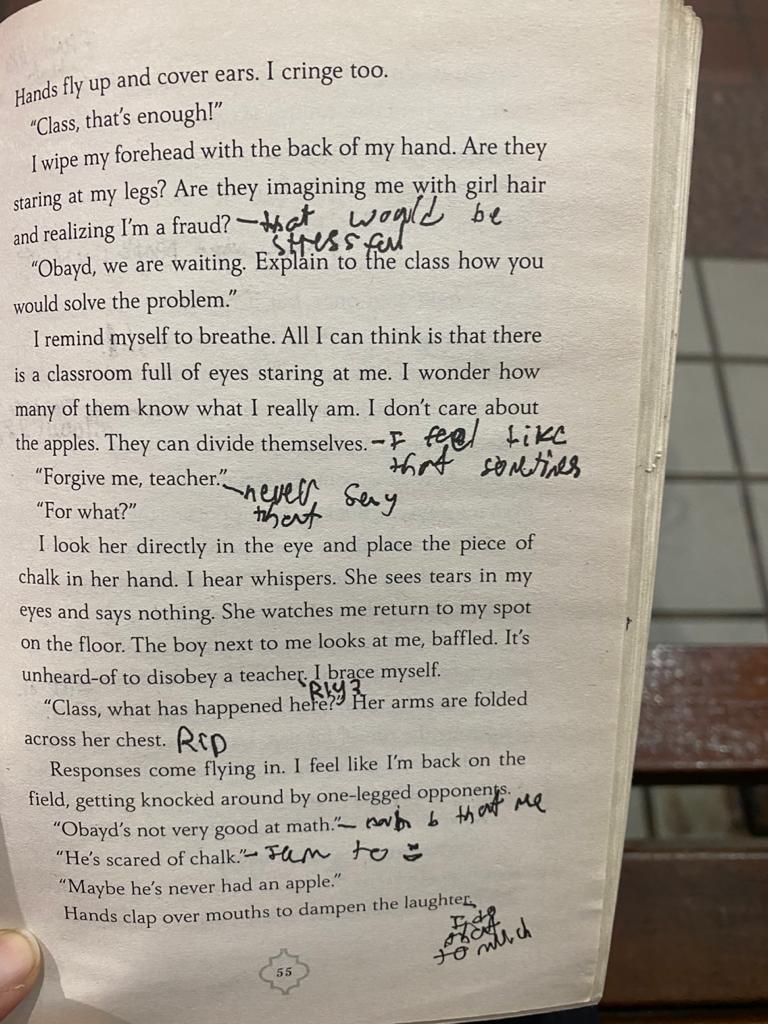 Margin Notes from a Young Reader